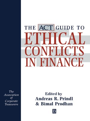cover image of The ACT Guide to Ethical Conflicts in Finance